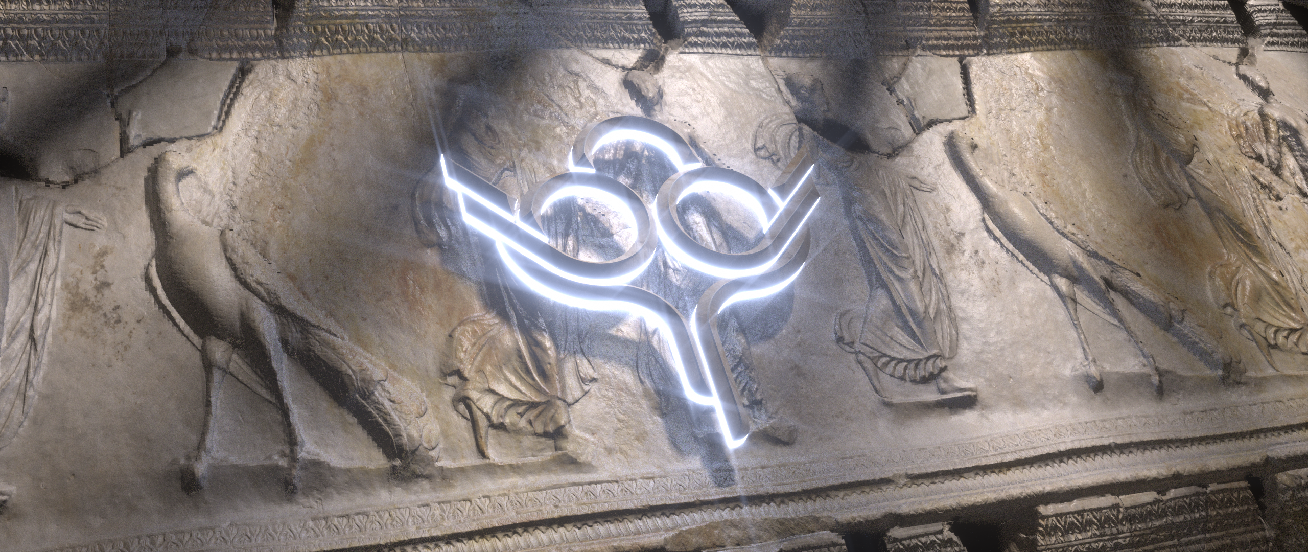 DSL 2024 3D clay logo render 1